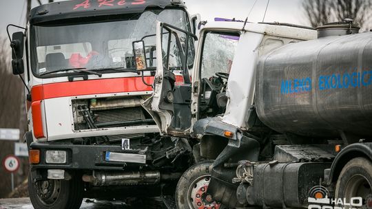 DK 28 była zablokowana. Wypadek w Szymbarku