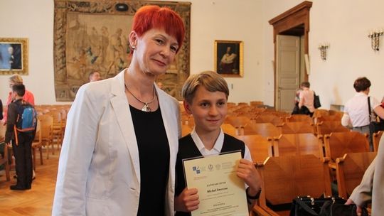 Michał Smoszna finalistą ogólnopolskiego konkursu z historii