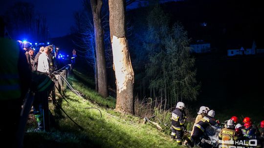 Bardzo poważny wypadek w Szymbarku (AKTUALIZACJA)