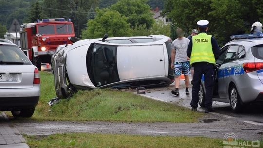 Kolizja za "Pańskimi Polami"