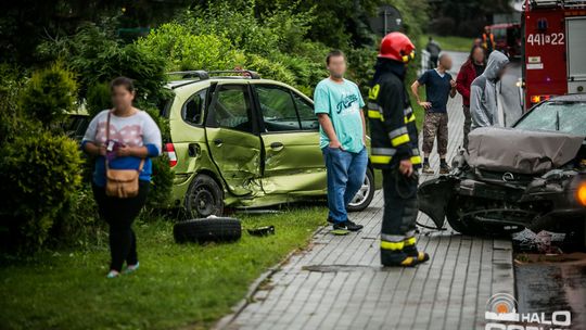 Kolizja na "stróżowskich" zakrętach