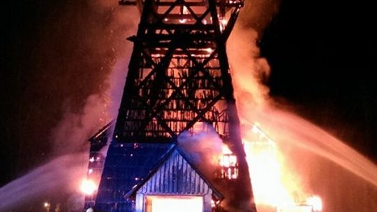 Spłonął Kościół w Libuszy