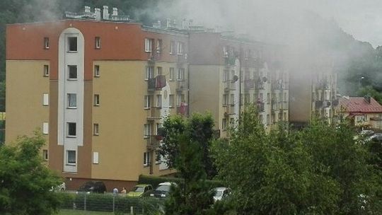 Pożar w bloku przy ul. Konopnickiej (AKTUALIZACJA)