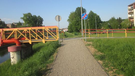 Gotowy jest już jeden odcinek ścieżki rowerowej