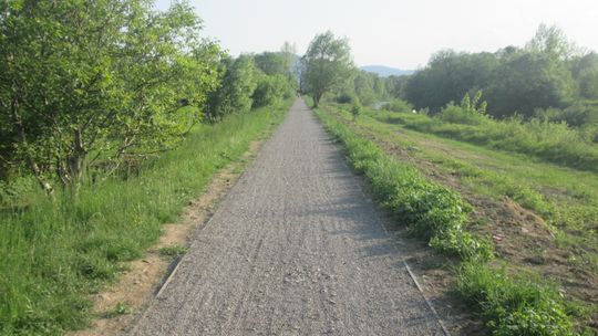 Gotowy jest już jeden odcinek ścieżki rowerowej