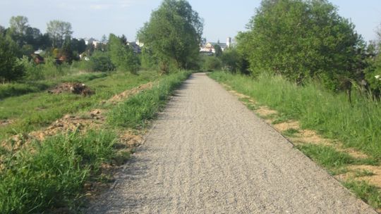 Gotowy jest już jeden odcinek ścieżki rowerowej