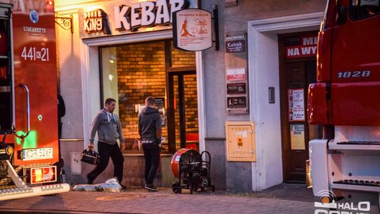 Kebab się troszkę przypalił