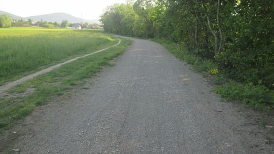 Gotowy jest już jeden odcinek ścieżki rowerowej