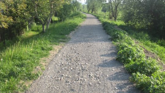 Gotowy jest już jeden odcinek ścieżki rowerowej