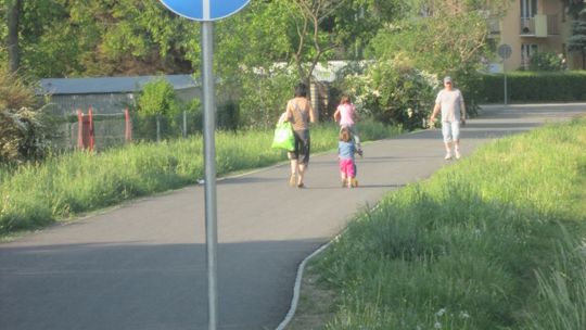 Gotowy jest już jeden odcinek ścieżki rowerowej