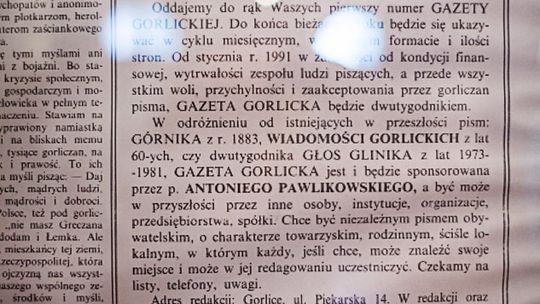 Wystawa na 25-lecie "Gazety Gorlickiej"