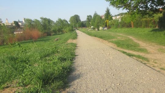 Gotowy jest już jeden odcinek ścieżki rowerowej