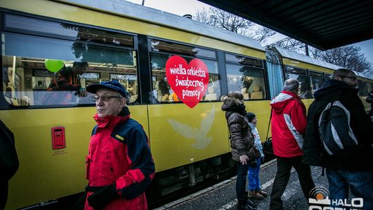 Podróż Pociągiem Papieskim dla Wielkiej Orkiestry Świątecznej Pomocy