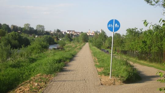 Gotowy jest już jeden odcinek ścieżki rowerowej