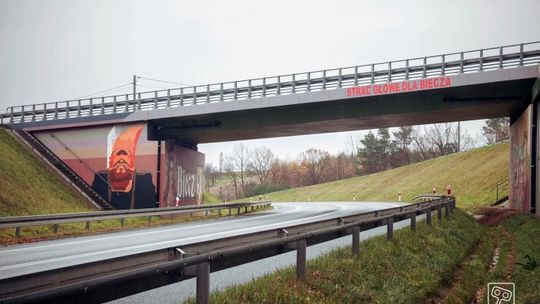 Muralowy biecki "witacz" już gotowy