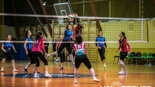 2022.03.05 - Mecz II ligi małopolskiej w siatkówce kobiet: Volley Gorlice - MKS Ryglice