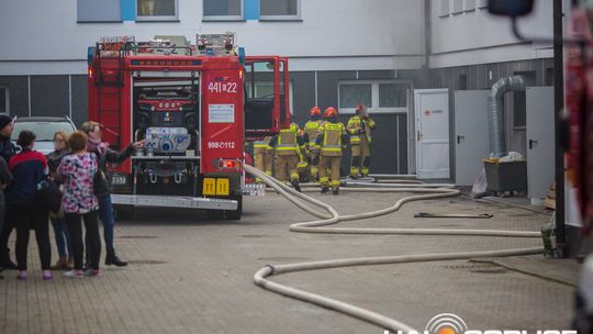 Akcja strażaków w gorlickim Szpitalu (28 grudnia 2022)