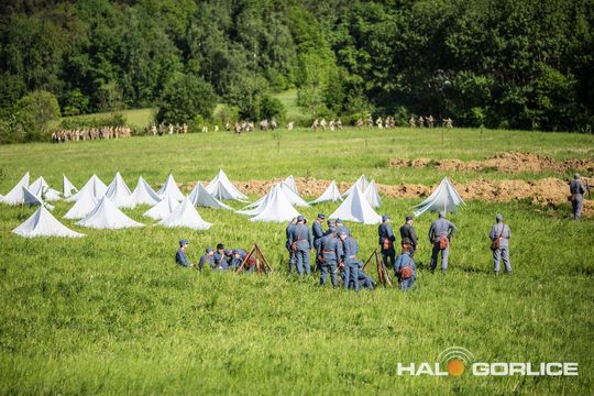 Rekonstrukacja historyczna Bitwy pod Gorlicami w Sękowej 2024