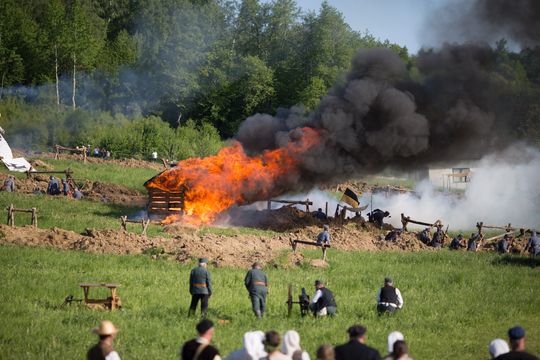 Rekonstrukacja historyczna Bitwy pod Gorlicami w Sękowej 2024