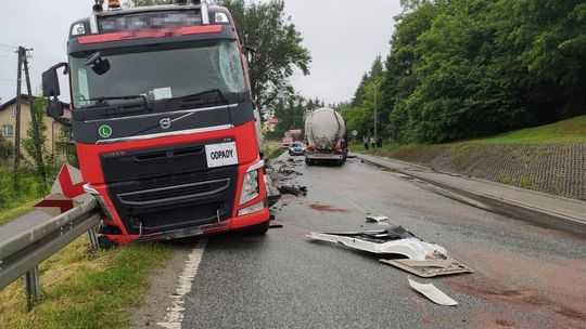 Poważny wypadek w Zarzeczu w pow. jasielkim