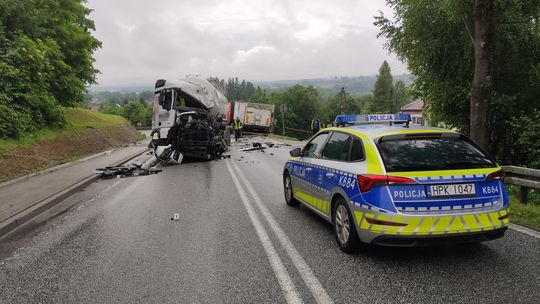 Poważny wypadek w Zarzeczu w pow. jasielkim