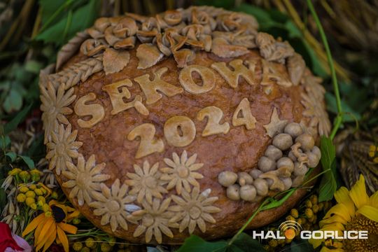 zdjęcia z dożynek gminnych w sękowej w roku 2024