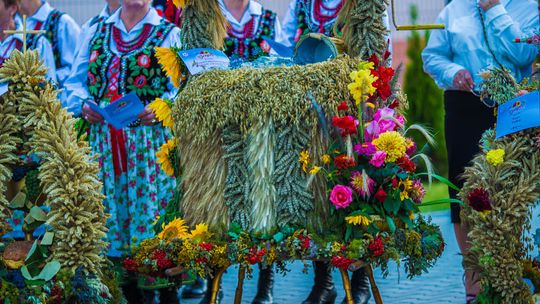 Dożynki gminne w Klęczanach w Gminie Gorlice