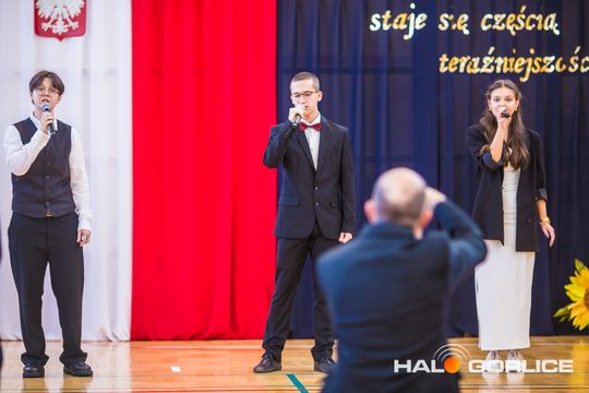 akademia z okazji 50-lecia jubileuszu powstania Zespołu Szkół nr 5 w Gorlicach