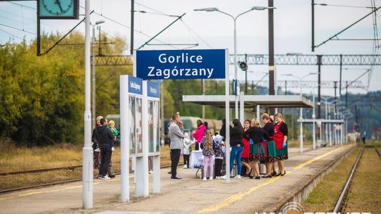 Pociąg retro w Zagórzanach (28 września 2025)