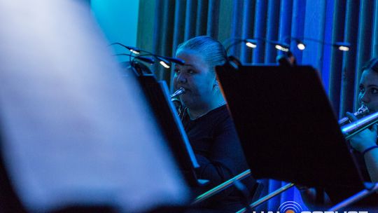„Symphonic Project for Peace and Humanity” w PSM w Gorlicach muzycy podczas koncertu w szkole muzycznej w gorlicach