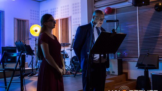 „Symphonic Project for Peace and Humanity” w PSM w Gorlicach muzycy podczas koncertu w szkole muzycznej w gorlicach
