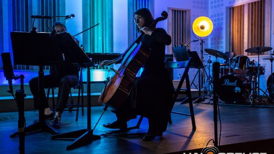 „Symphonic Project for Peace and Humanity” w PSM w Gorlicach muzycy podczas koncertu w szkole muzycznej w gorlicach