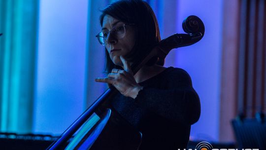 „Symphonic Project for Peace and Humanity” w PSM w Gorlicach muzycy podczas koncertu w szkole muzycznej w gorlicach