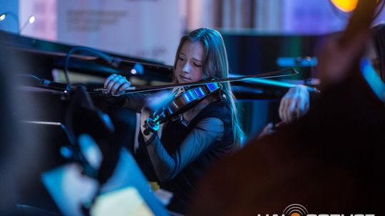 „Symphonic Project for Peace and Humanity” w PSM w Gorlicach muzycy podczas koncertu w szkole muzycznej w gorlicach