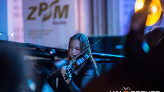„Symphonic Project for Peace and Humanity” w PSM w Gorlicach muzycy podczas koncertu w szkole muzycznej w gorlicach