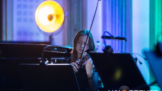 „Symphonic Project for Peace and Humanity” w PSM w Gorlicach muzycy podczas koncertu w szkole muzycznej w gorlicach