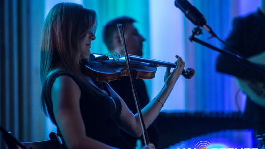 „Symphonic Project for Peace and Humanity” w PSM w Gorlicach muzycy podczas koncertu w szkole muzycznej w gorlicach