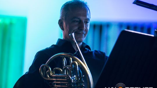 „Symphonic Project for Peace and Humanity” w PSM w Gorlicach muzycy podczas koncertu w szkole muzycznej w gorlicach