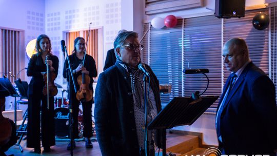 „Symphonic Project for Peace and Humanity” w PSM w Gorlicach muzycy podczas koncertu w szkole muzycznej w gorlicach