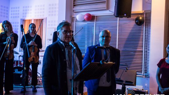 „Symphonic Project for Peace and Humanity” w PSM w Gorlicach muzycy podczas koncertu w szkole muzycznej w gorlicach