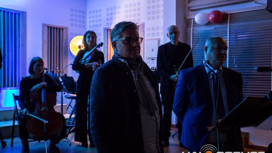 „Symphonic Project for Peace and Humanity” w PSM w Gorlicach muzycy podczas koncertu w szkole muzycznej w gorlicach