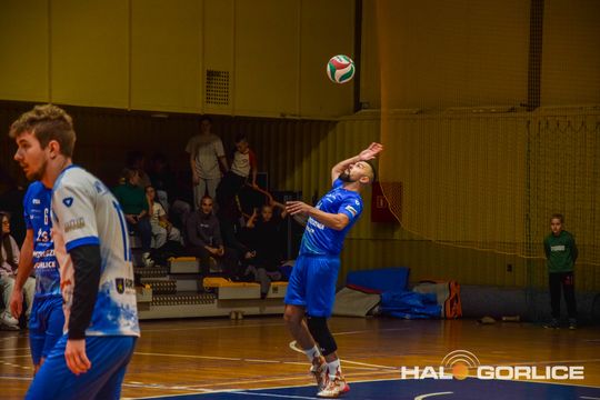 siatkarze podczas meczu