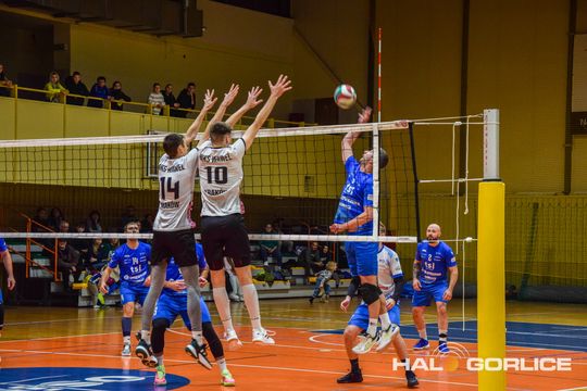 siatkarze podczas meczu