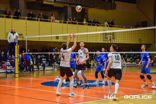 siatkarze podczas meczu