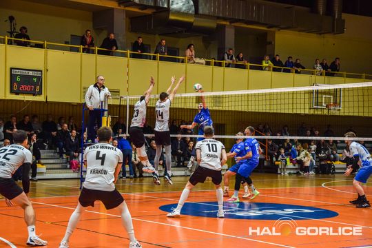 siatkarze podczas meczu