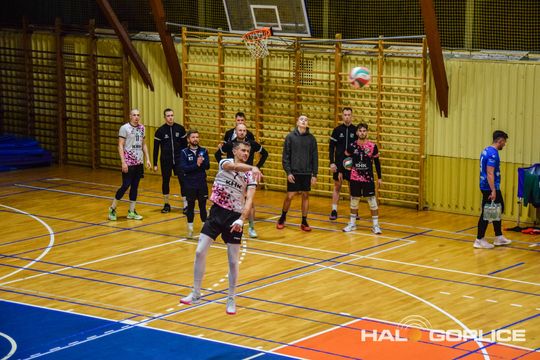 siatkarze podczas meczu