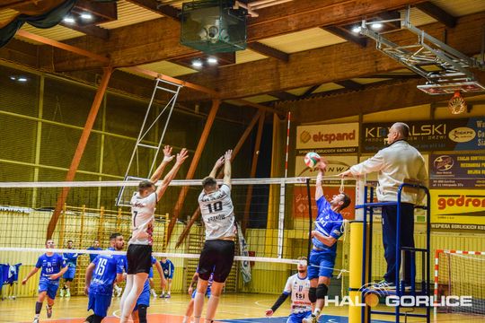 siatkarze podczas meczu