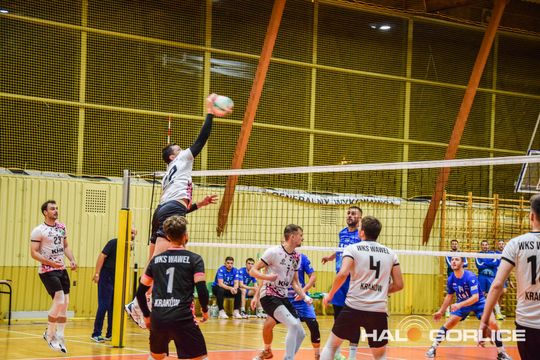 siatkarze podczas meczu