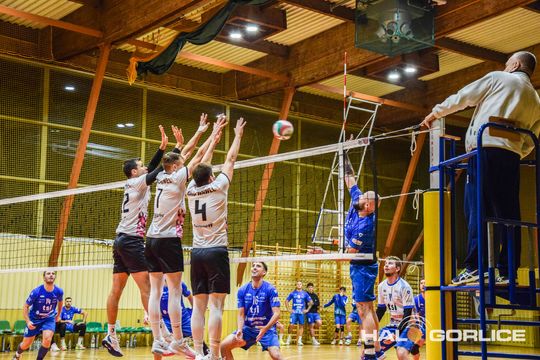 siatkarze podczas meczu