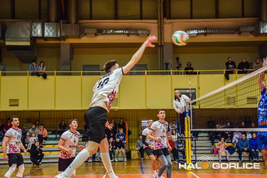 siatkarze podczas meczu